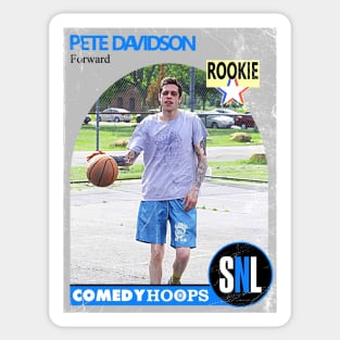 Comedy Hoops Pete Davidson Sticker